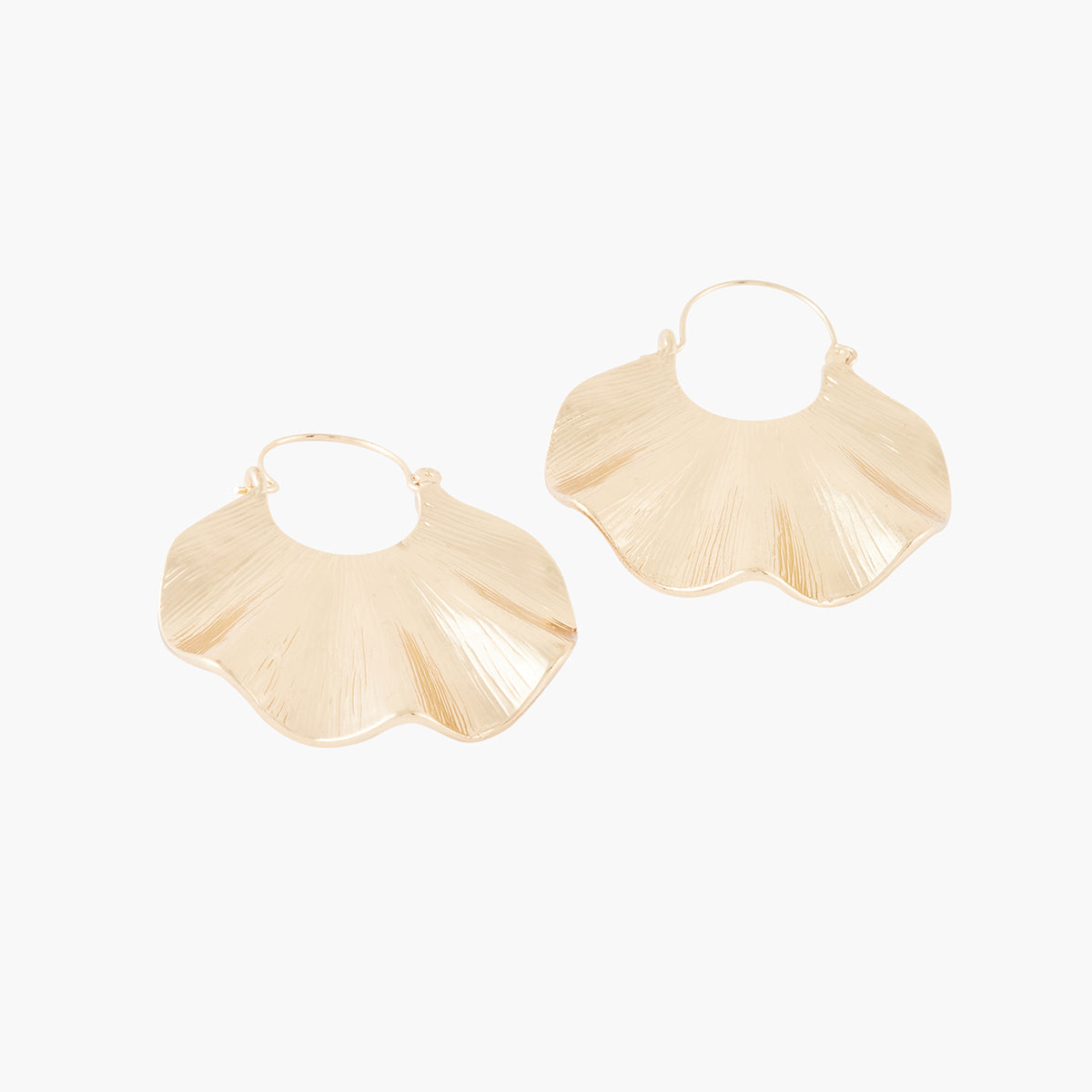 Boucles d'oreilles feuille