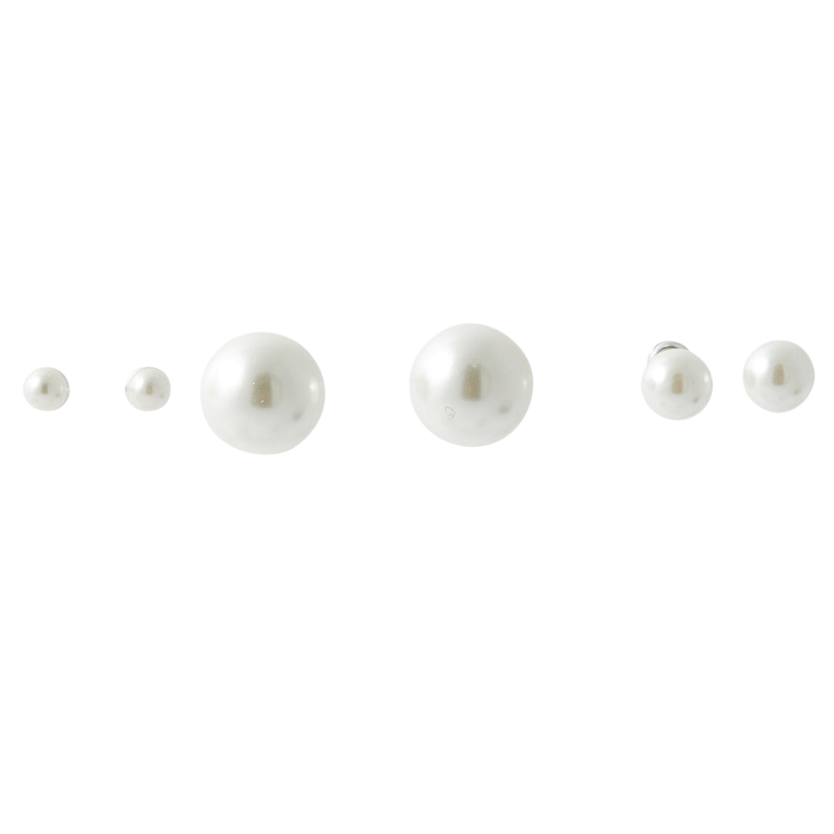 Set de puces d'oreilles perles d'imitation New pearl