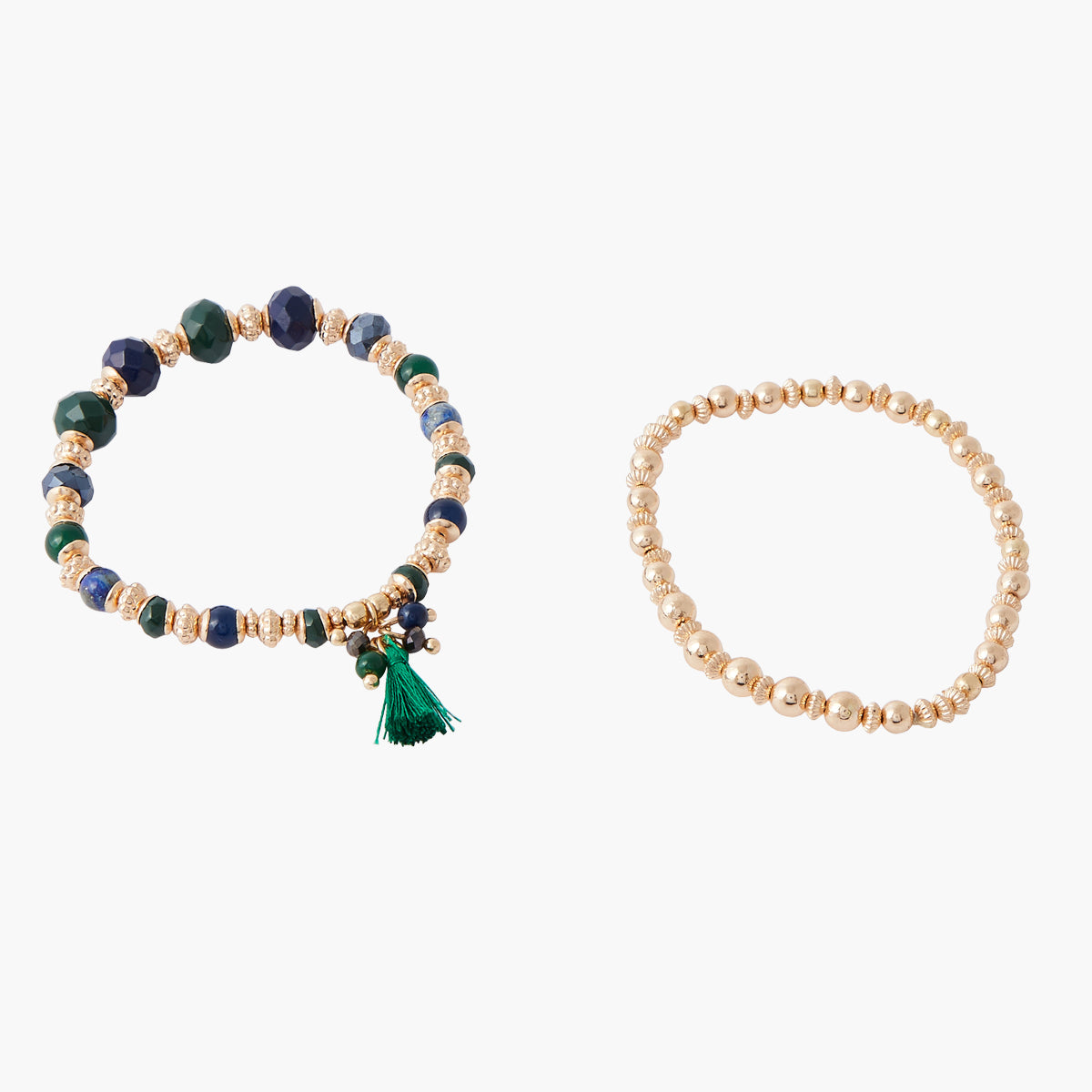 Set de bracelets multicolore Lucky stone