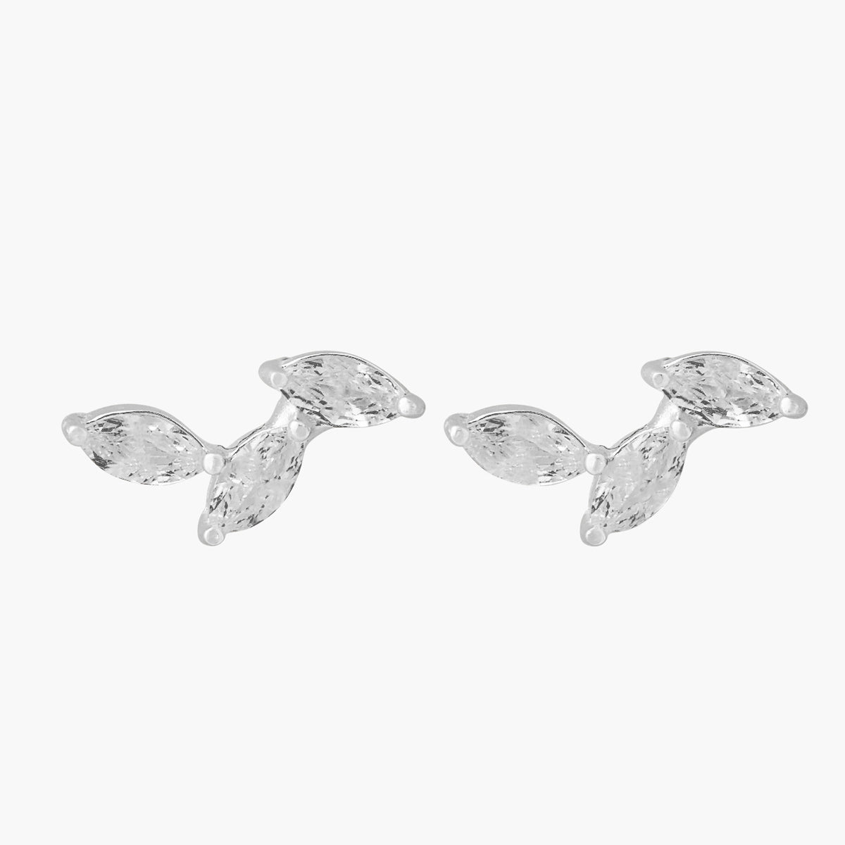 Puces d'oreilles zirconium Argent Garanti