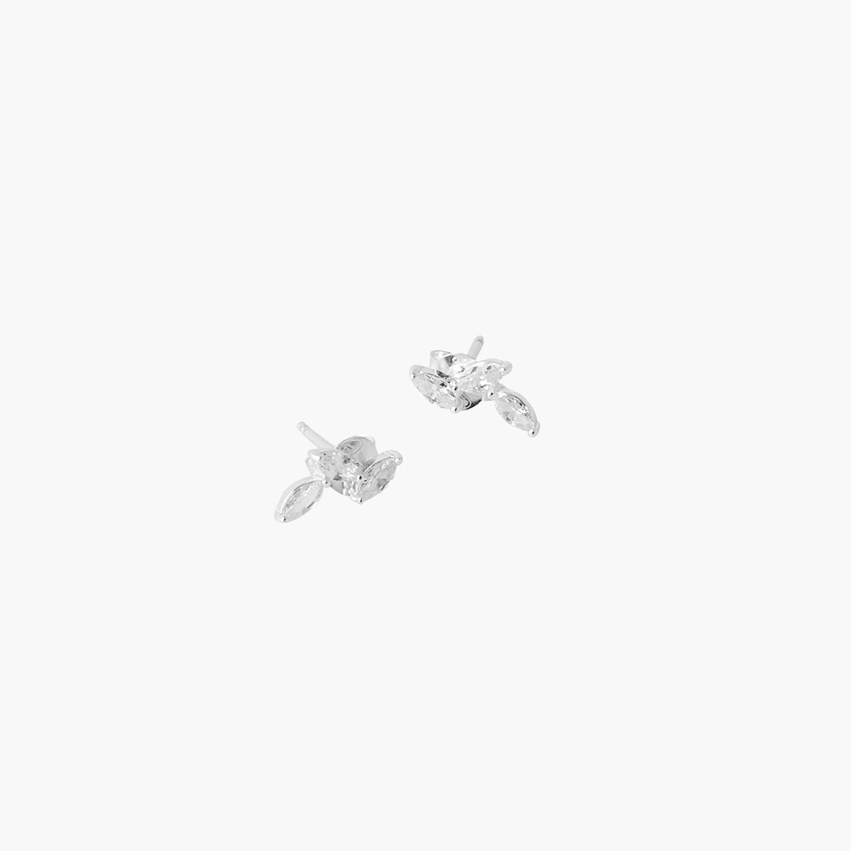 Puces d'oreilles zirconium Argent Garanti