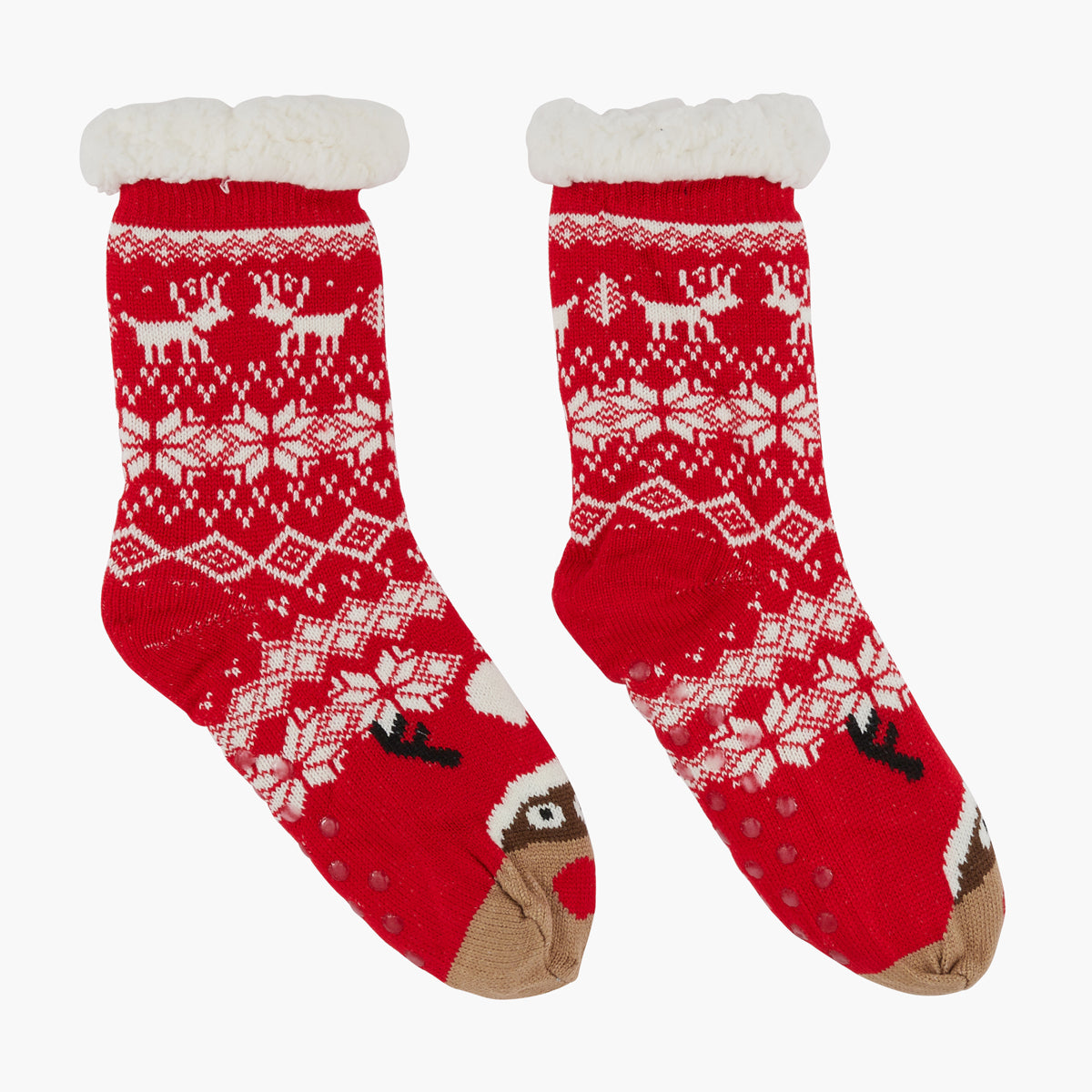 Chaussettes de Noël renne