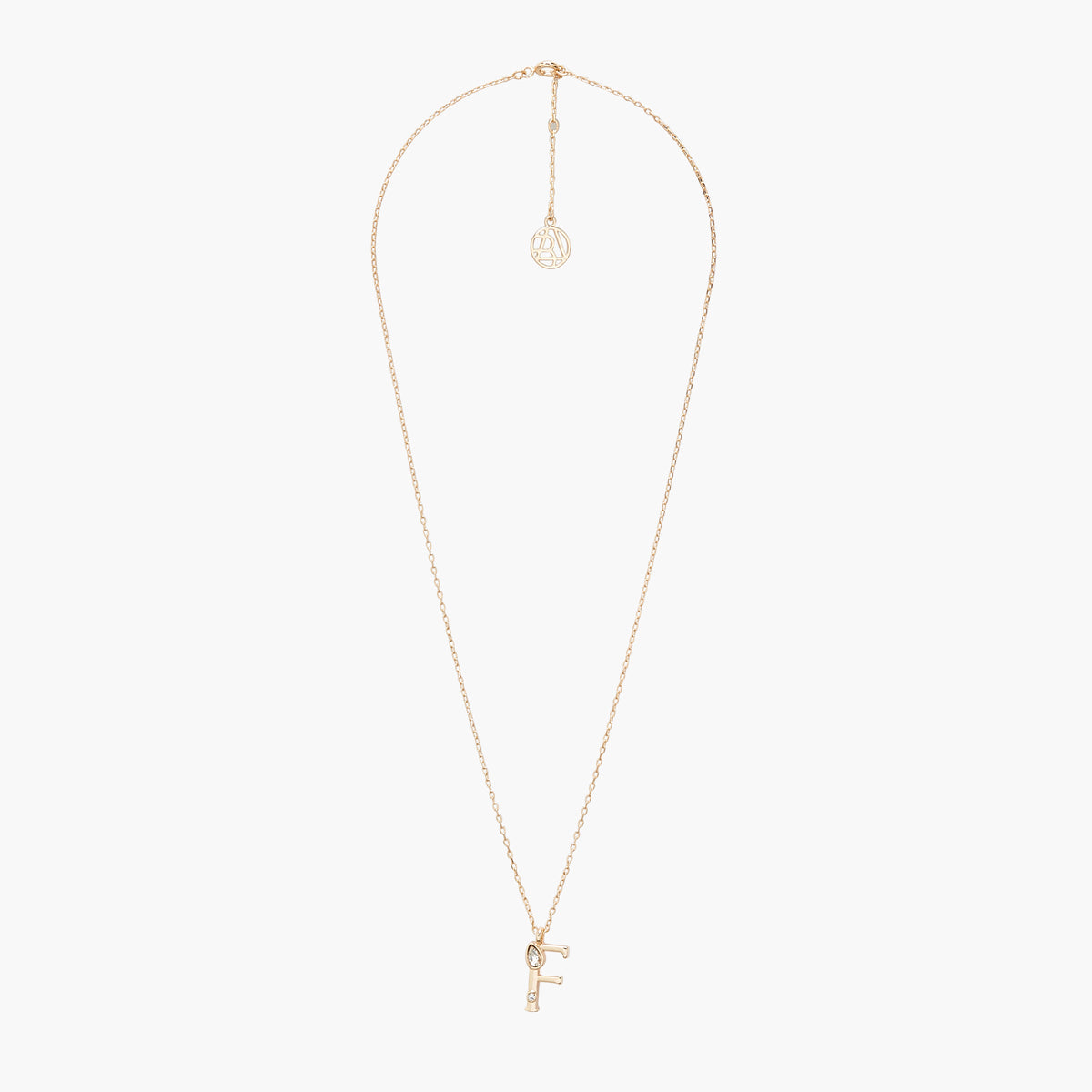 Collier F strass Alphabet