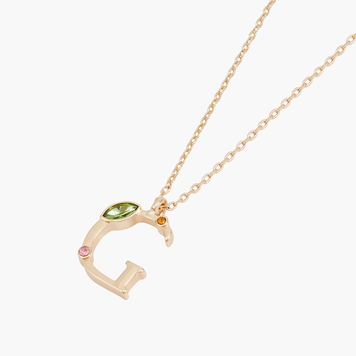 Collier G multicolore Alphabet