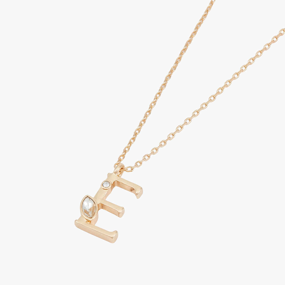 Collier E strass Alphabet