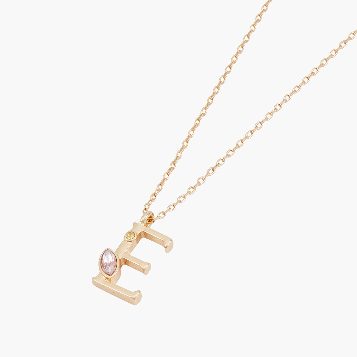 Collier E multicolore Alphabet