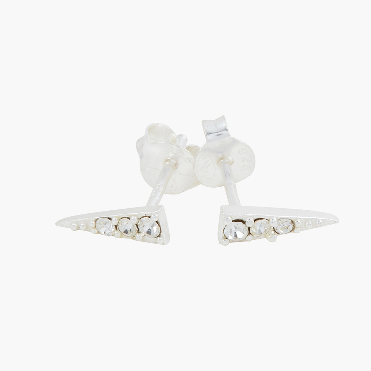 Puces d'oreilles zirconium Argent Garanti