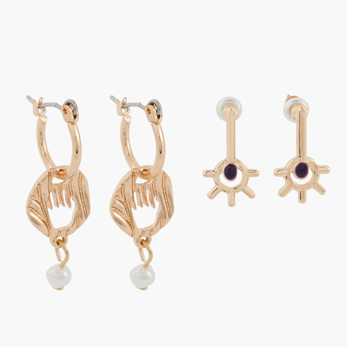 Set de Boucles d'oreilles Capsule