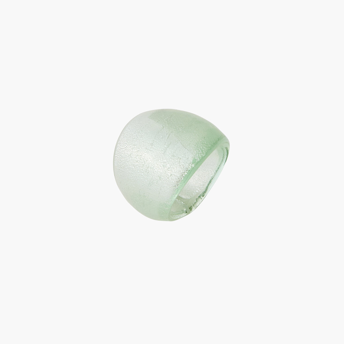 Grosse bague en verre Candy Pastels