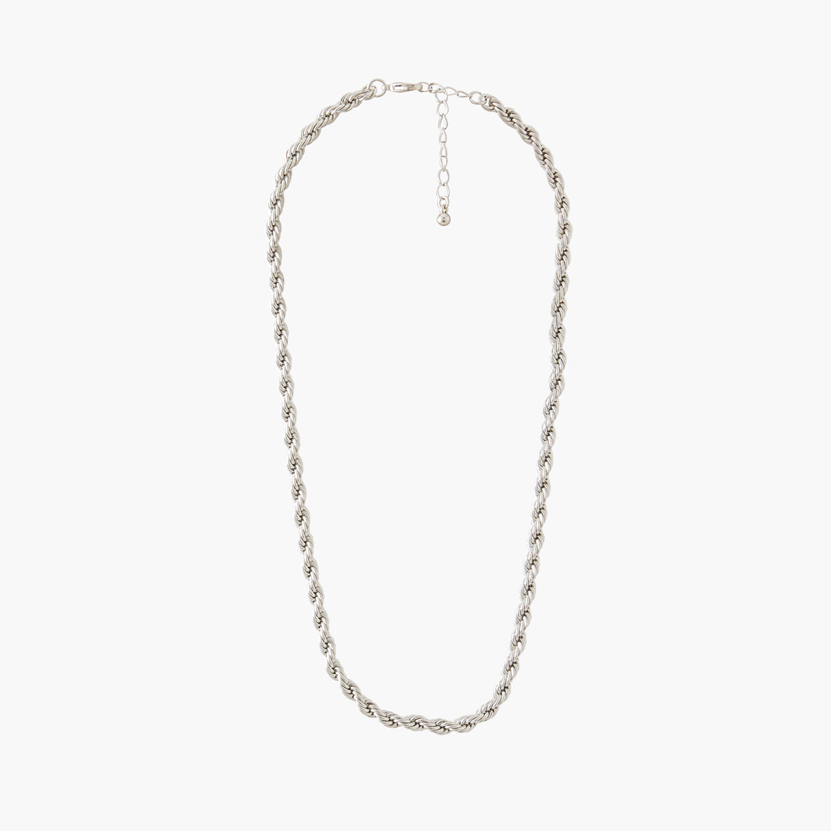 Collier torsadé Silver Touch