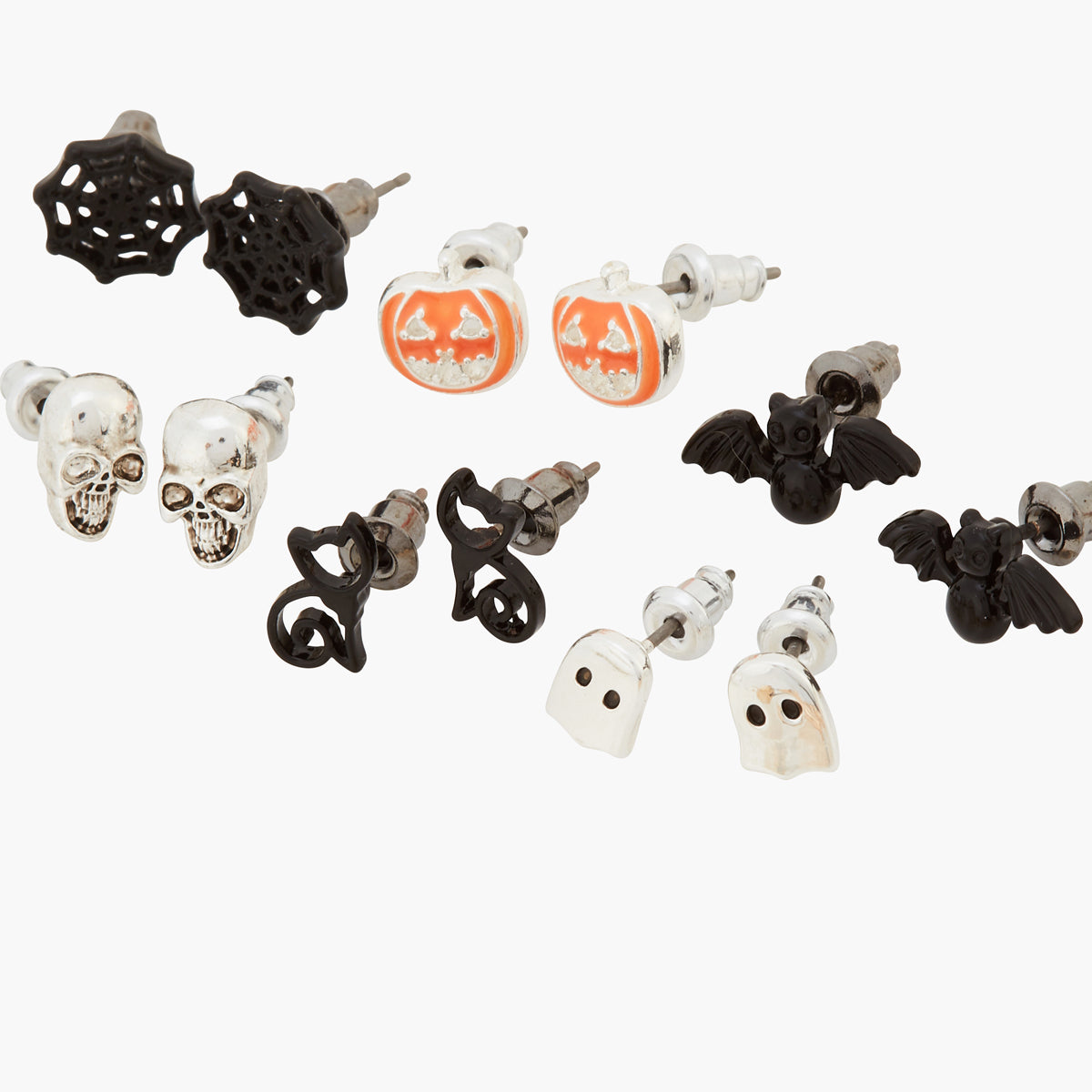 Set de 6 puces d'oreilles Halloween