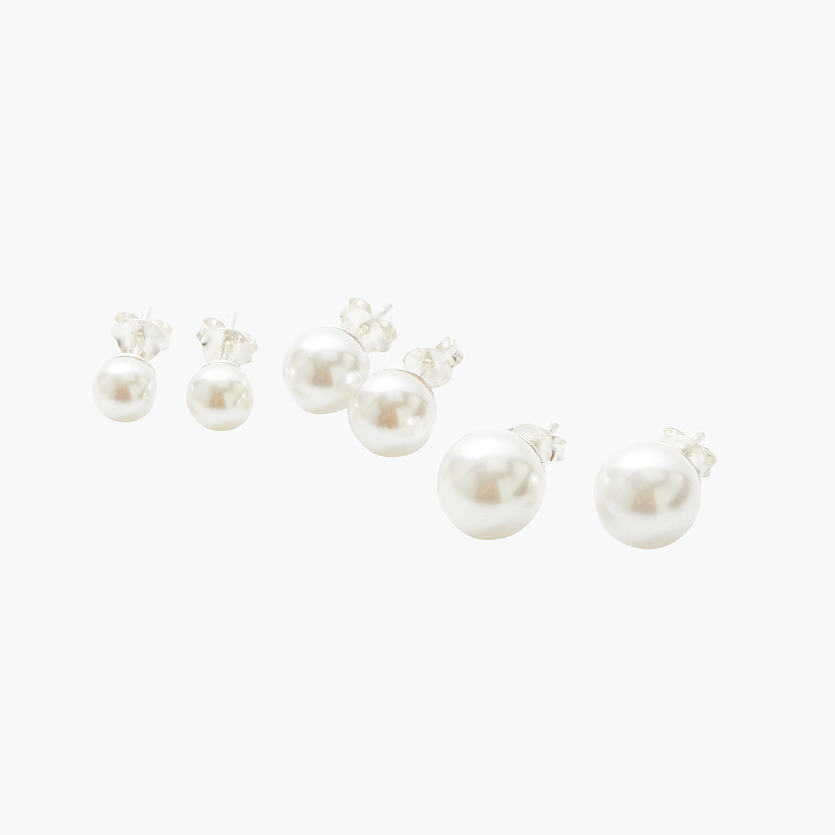 Set de puces d'oreilles Argent Garanti