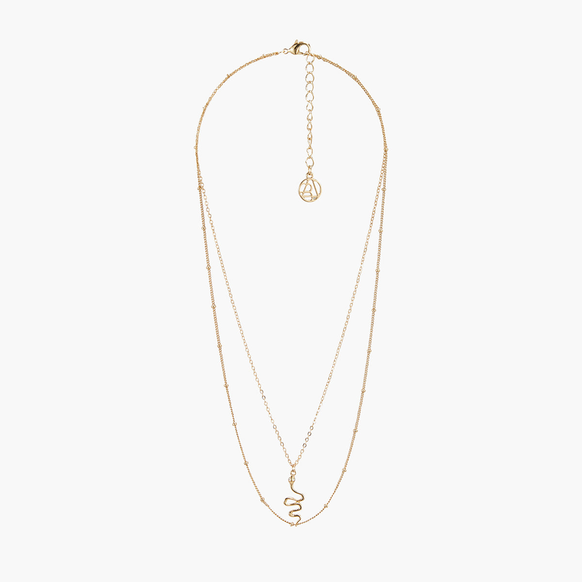 Collier multirang doré Neo Precious