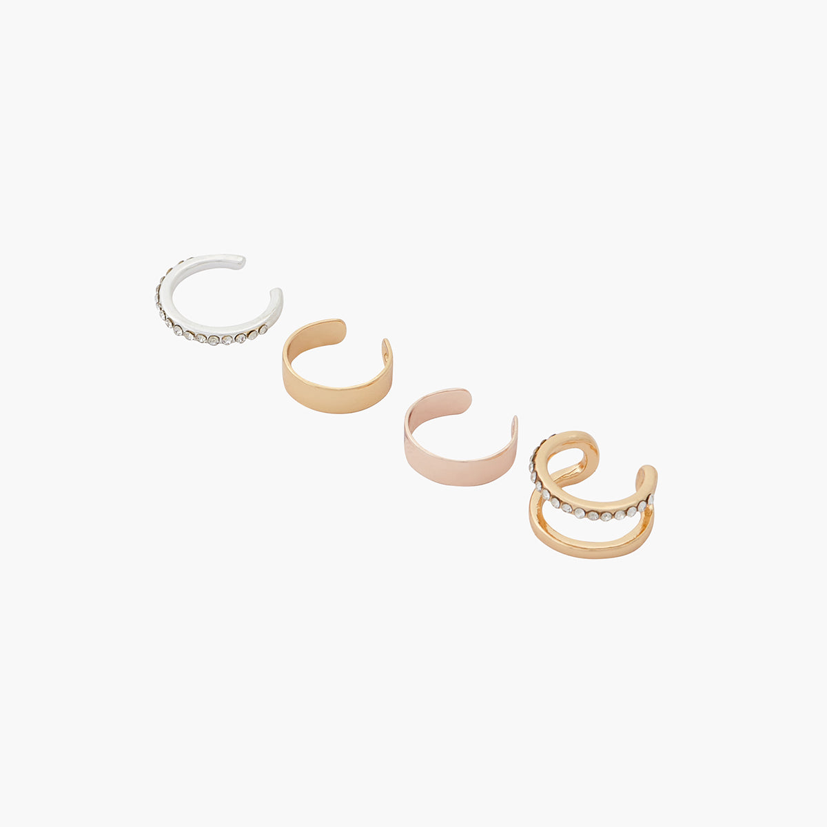 Set de 4 bijoux d'oreilles Celestial