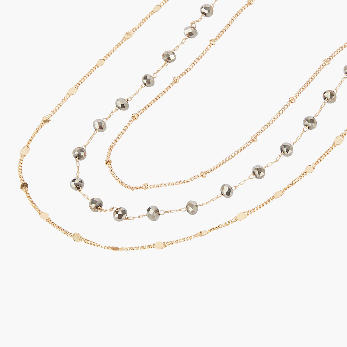 Collier multirang Basic Nude