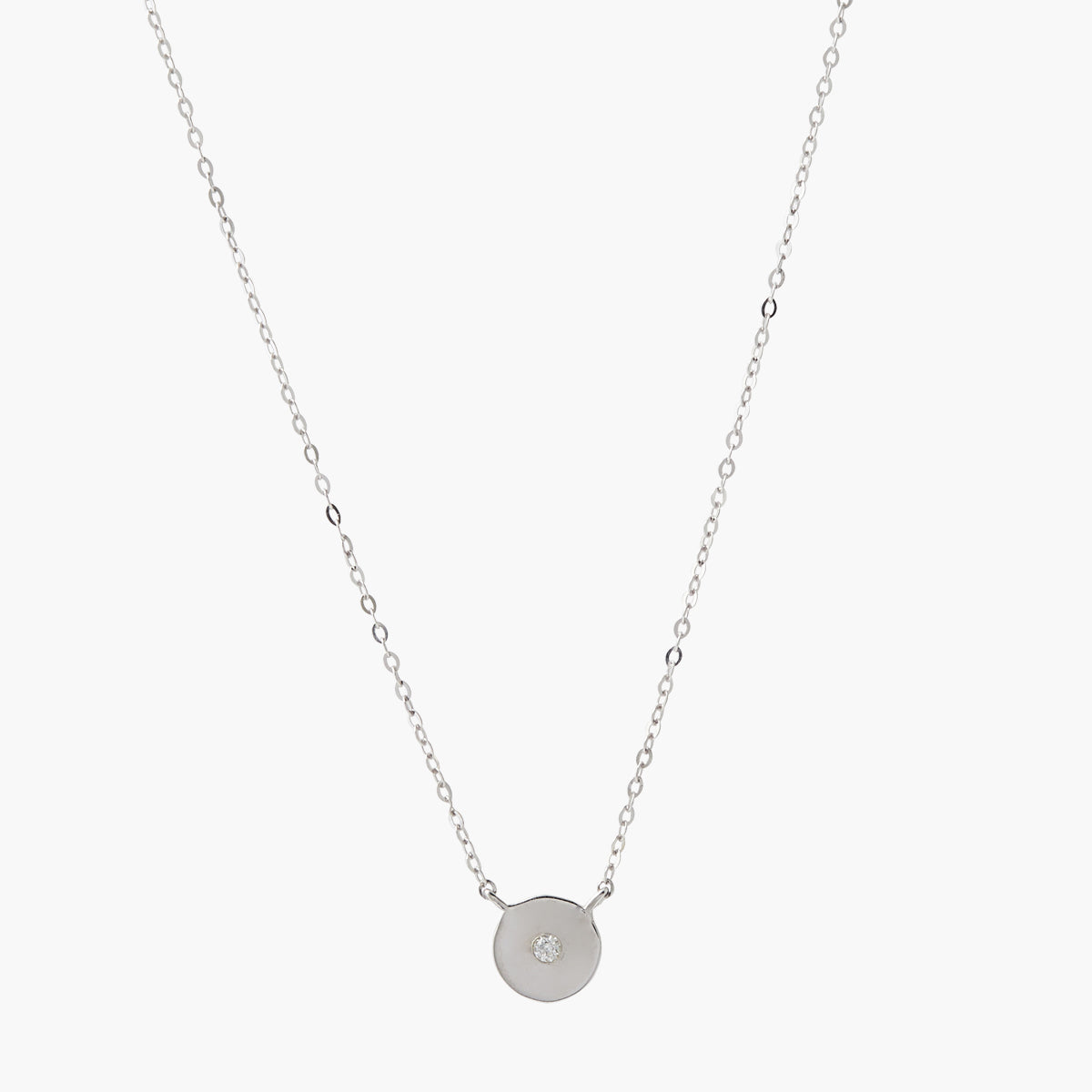 Collier Argent Garanti Diamant Precious Diamond