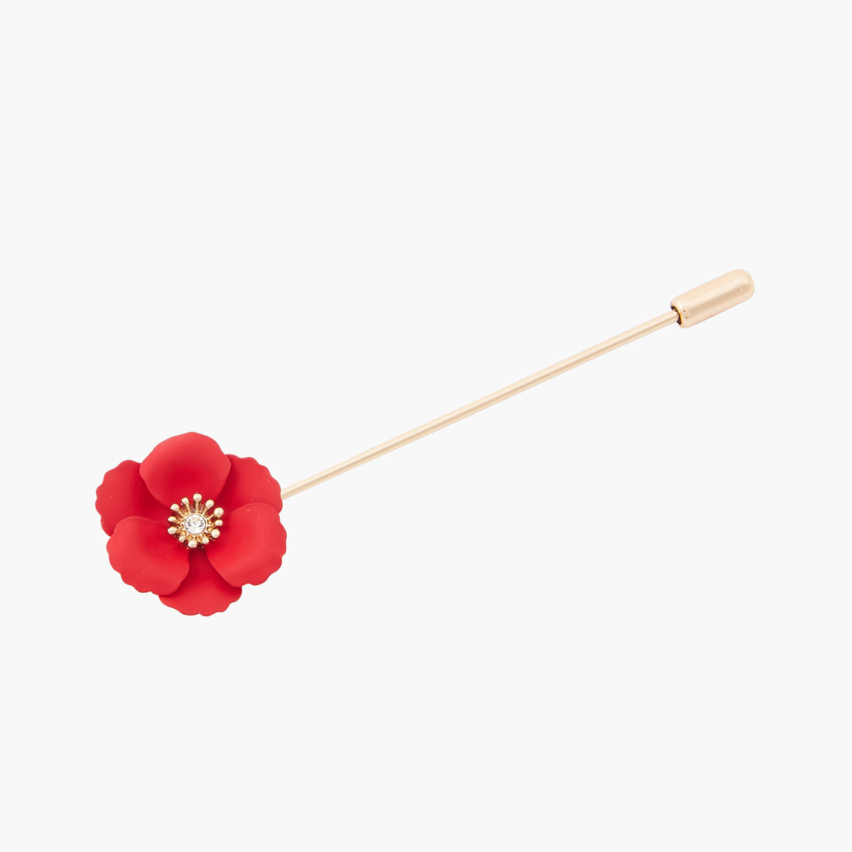 Broche épingle à fleur