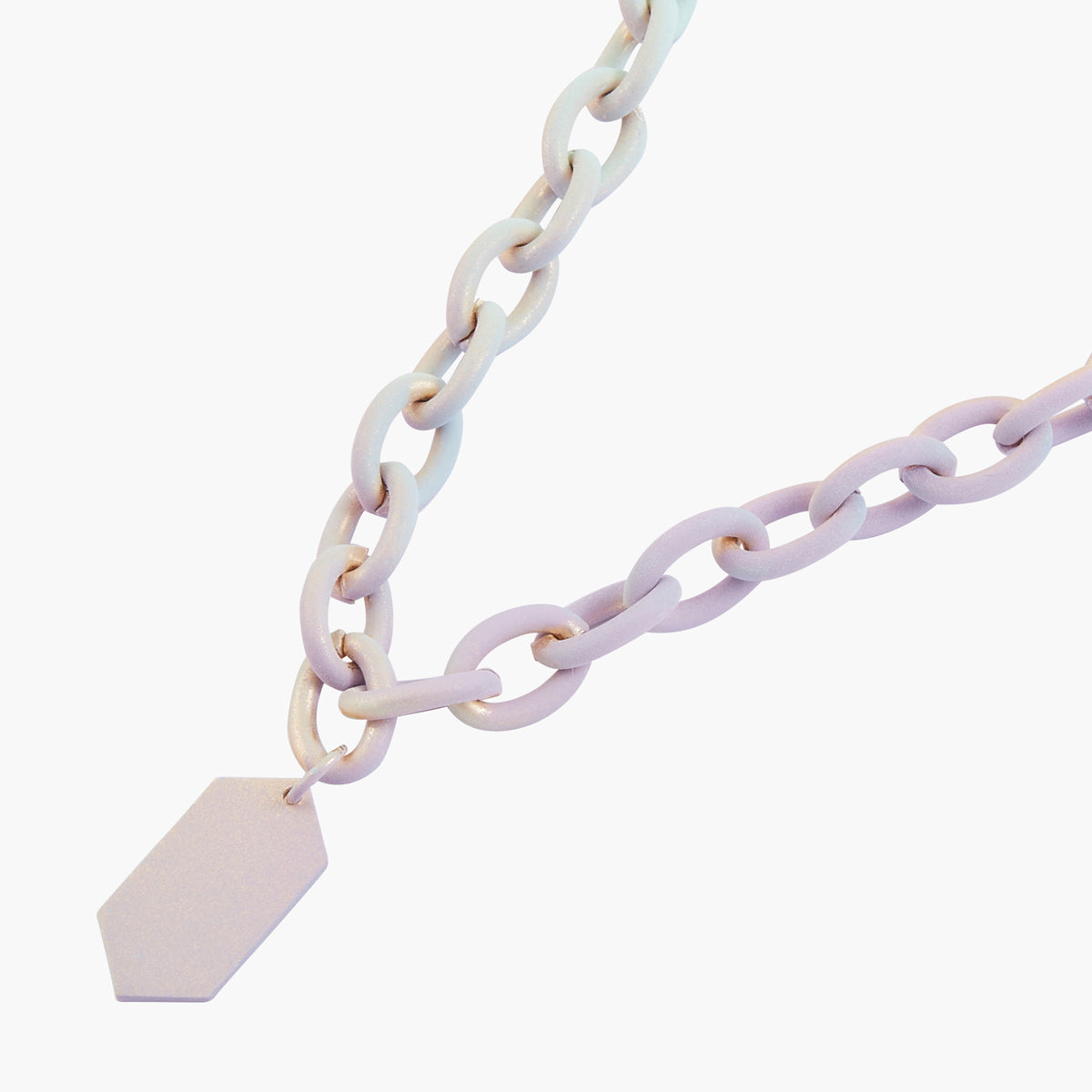 Collier pendant géométrique Pastel Spray