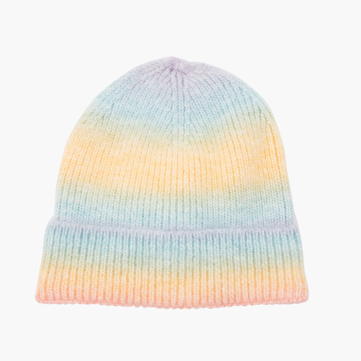 Bonnet multicolore pastel