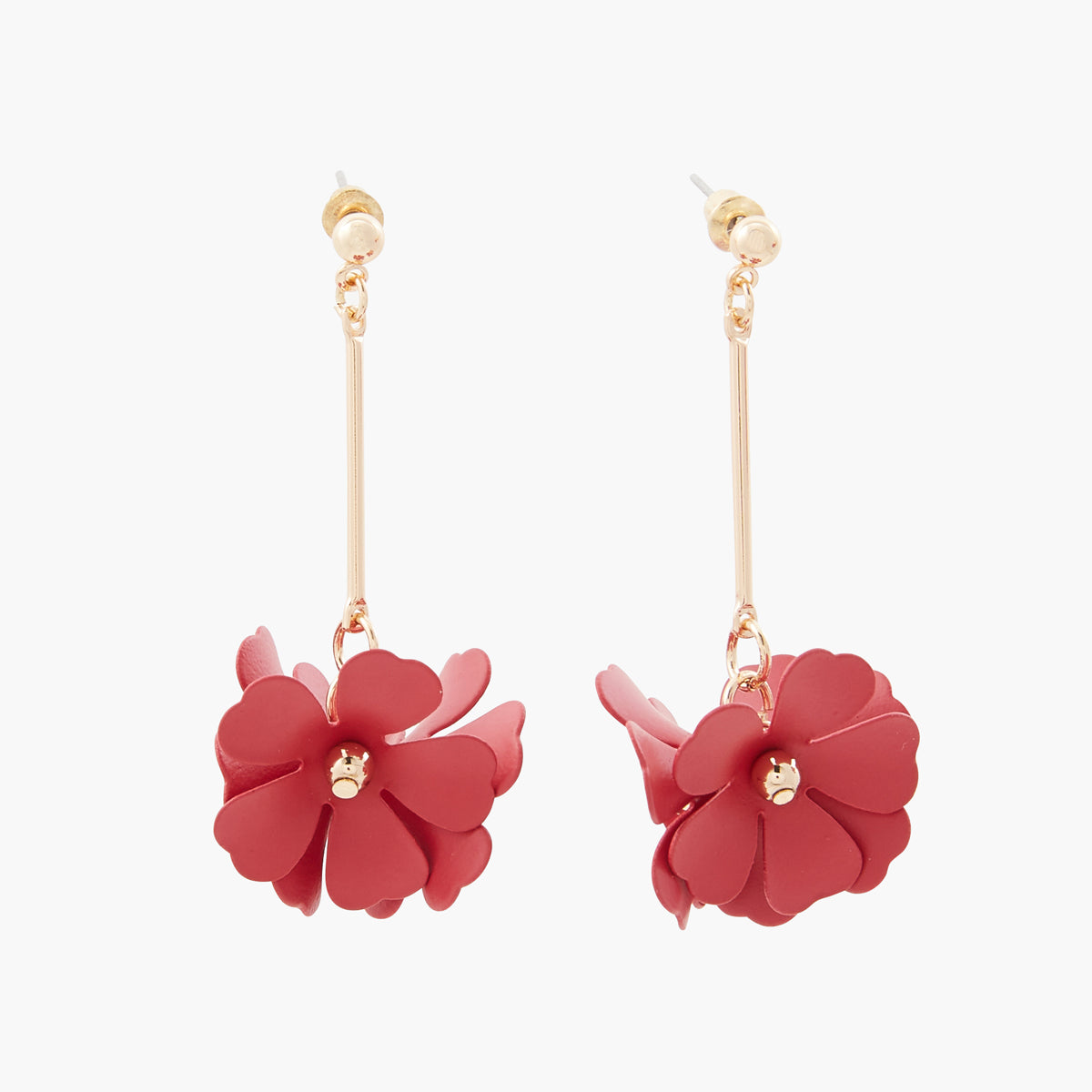 Boucles d'oreilles à fleurs