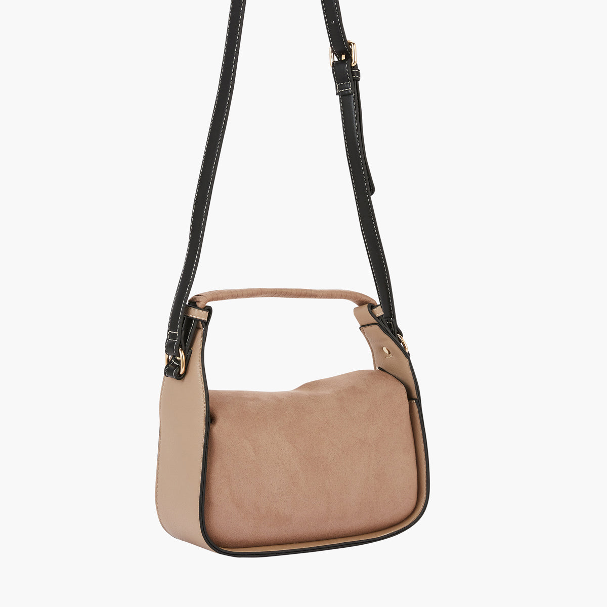 Sac baguette taupe Basic