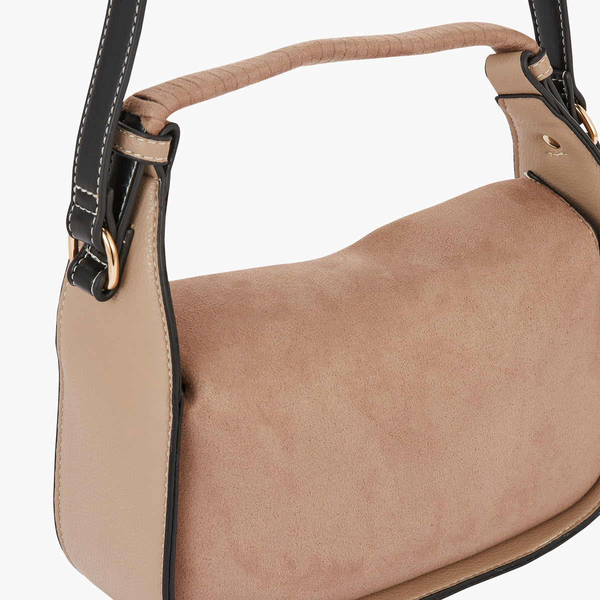 Sac baguette taupe Basic