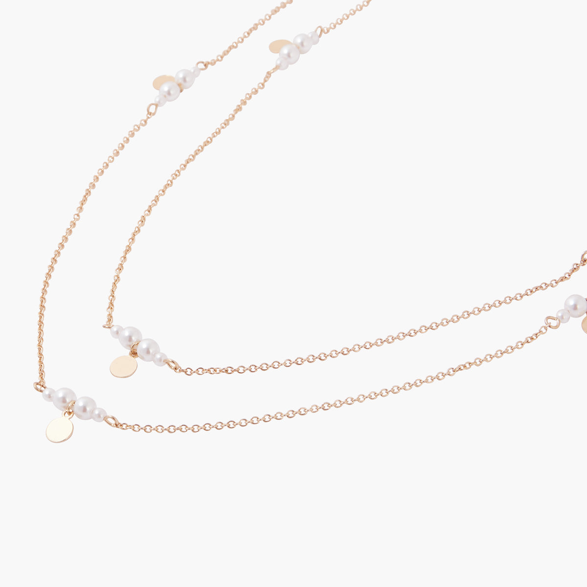 Collier 2 rangs Essentiel Perle