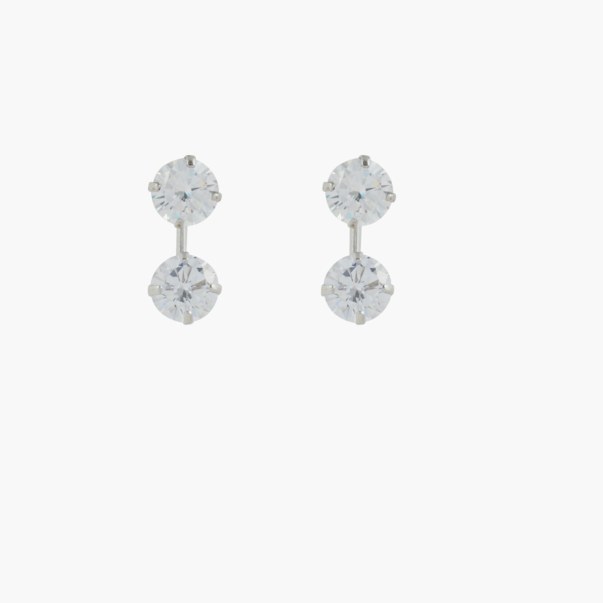 Boucles d'oreilles Argent Zirconium Garanti Silver Idol