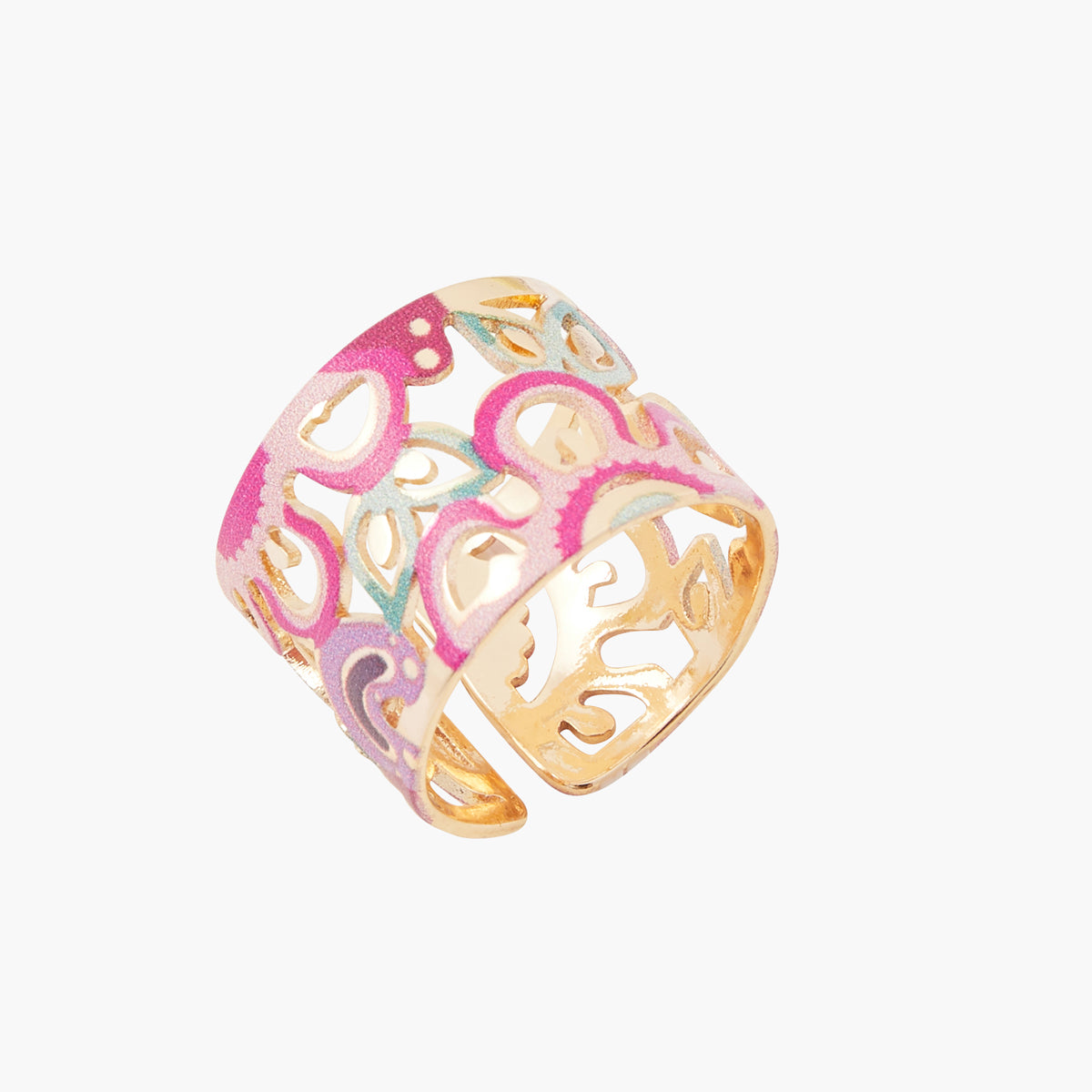 Bague ajourée Lotus Dream