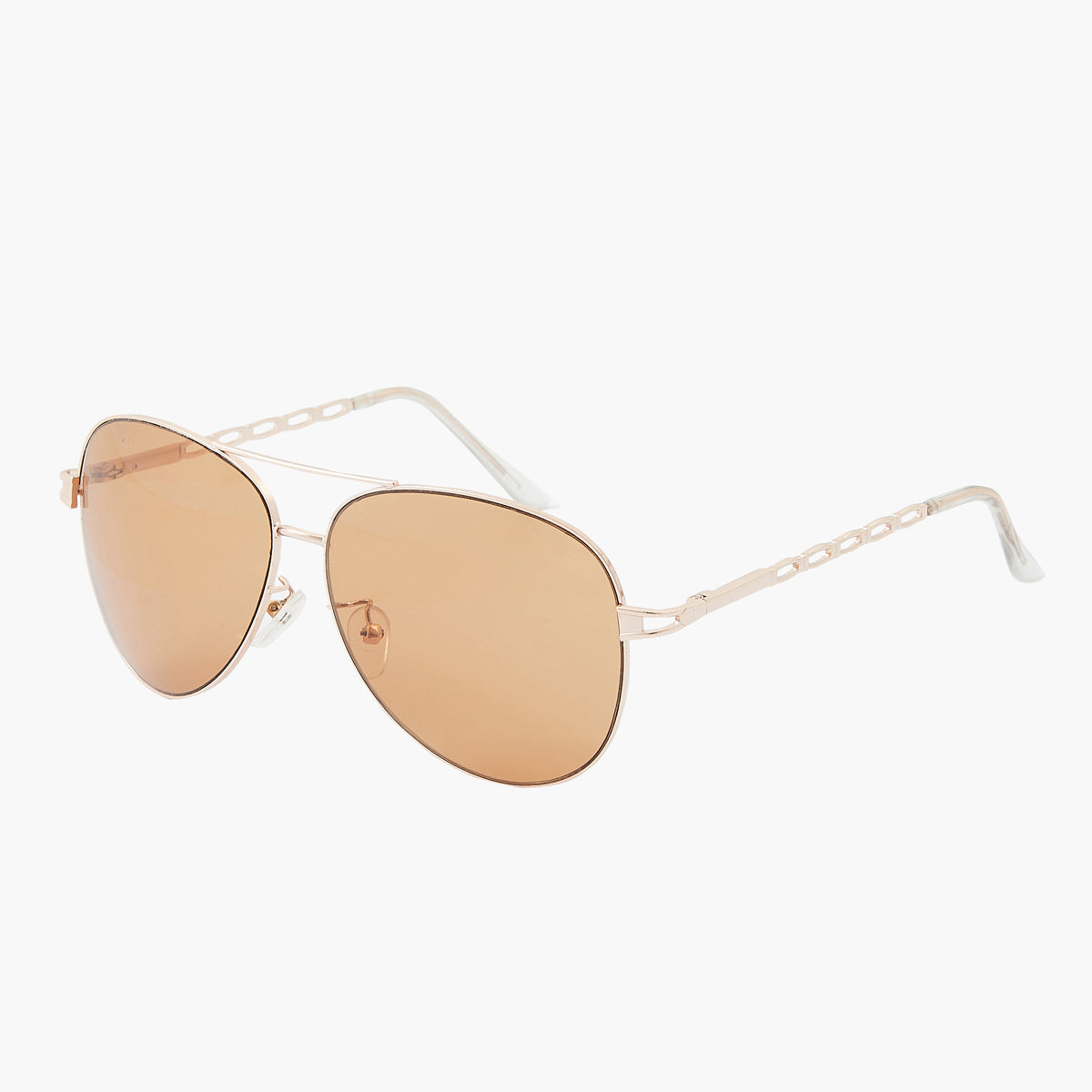 Lunettes de soleil aviateur métallisées