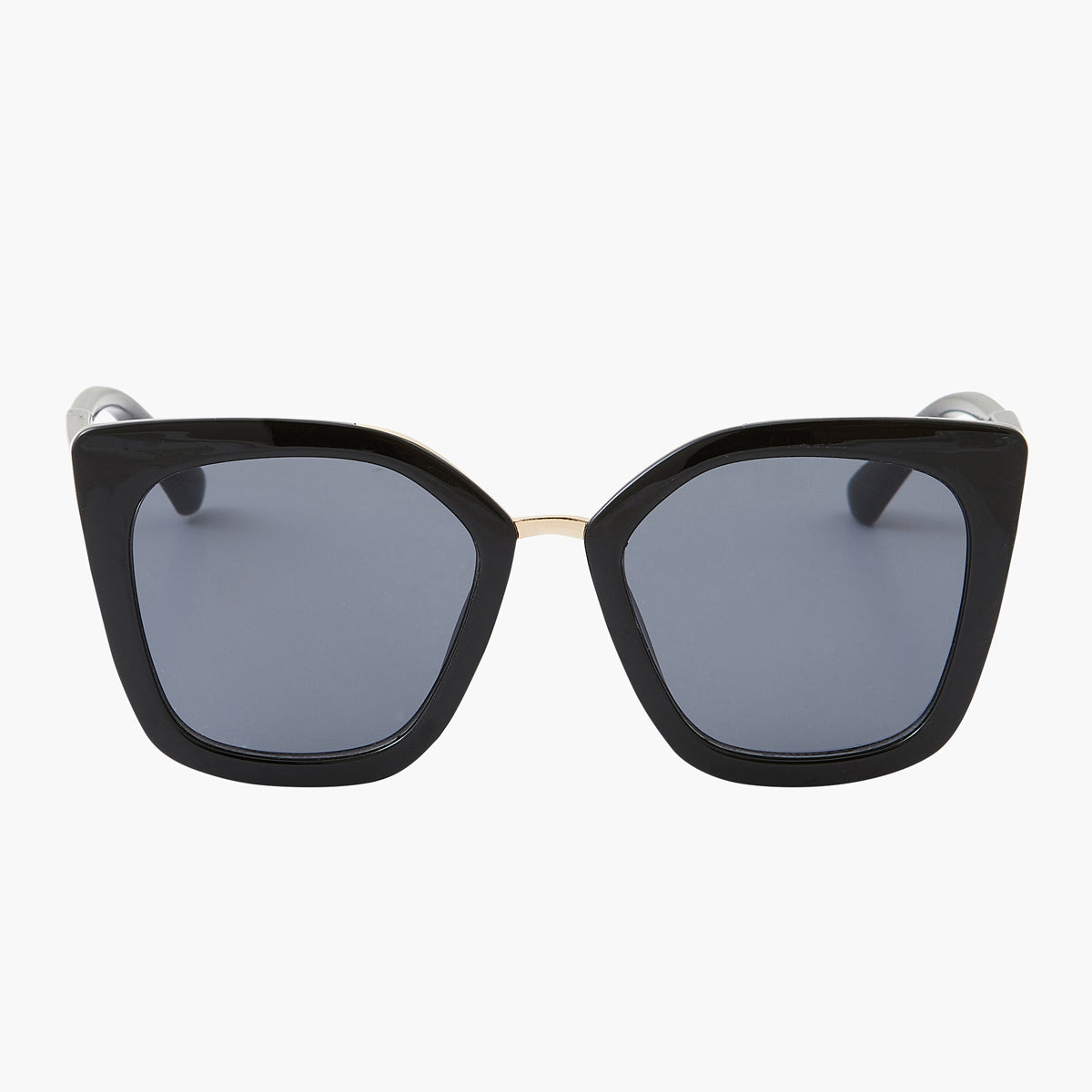 Lunettes de soleil Rectangulaire noires