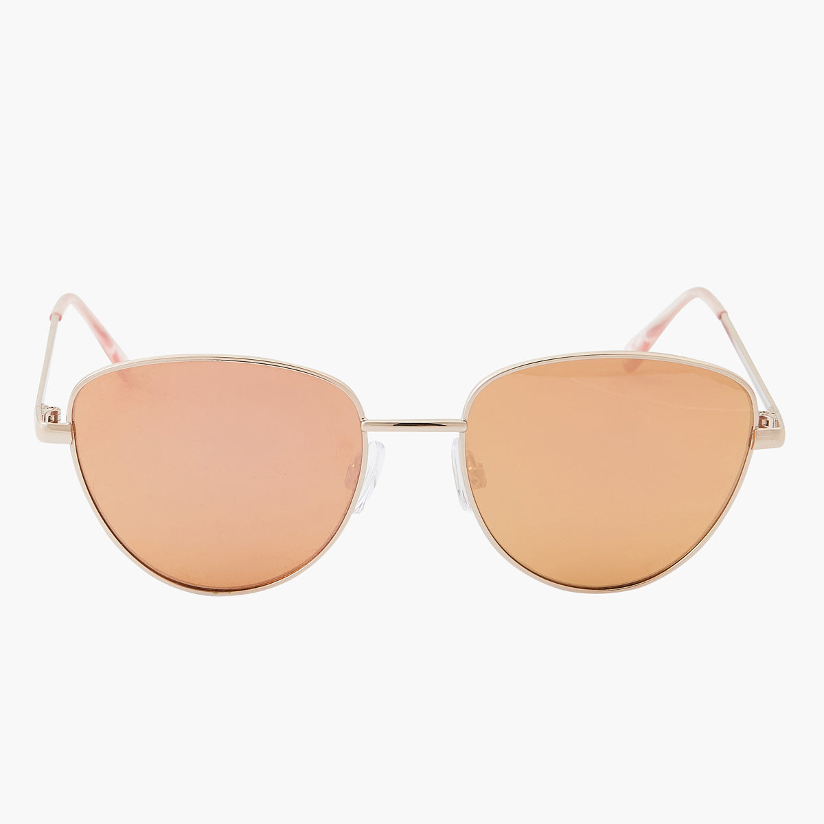 Lunettes de soleil Cat Eye métalliques