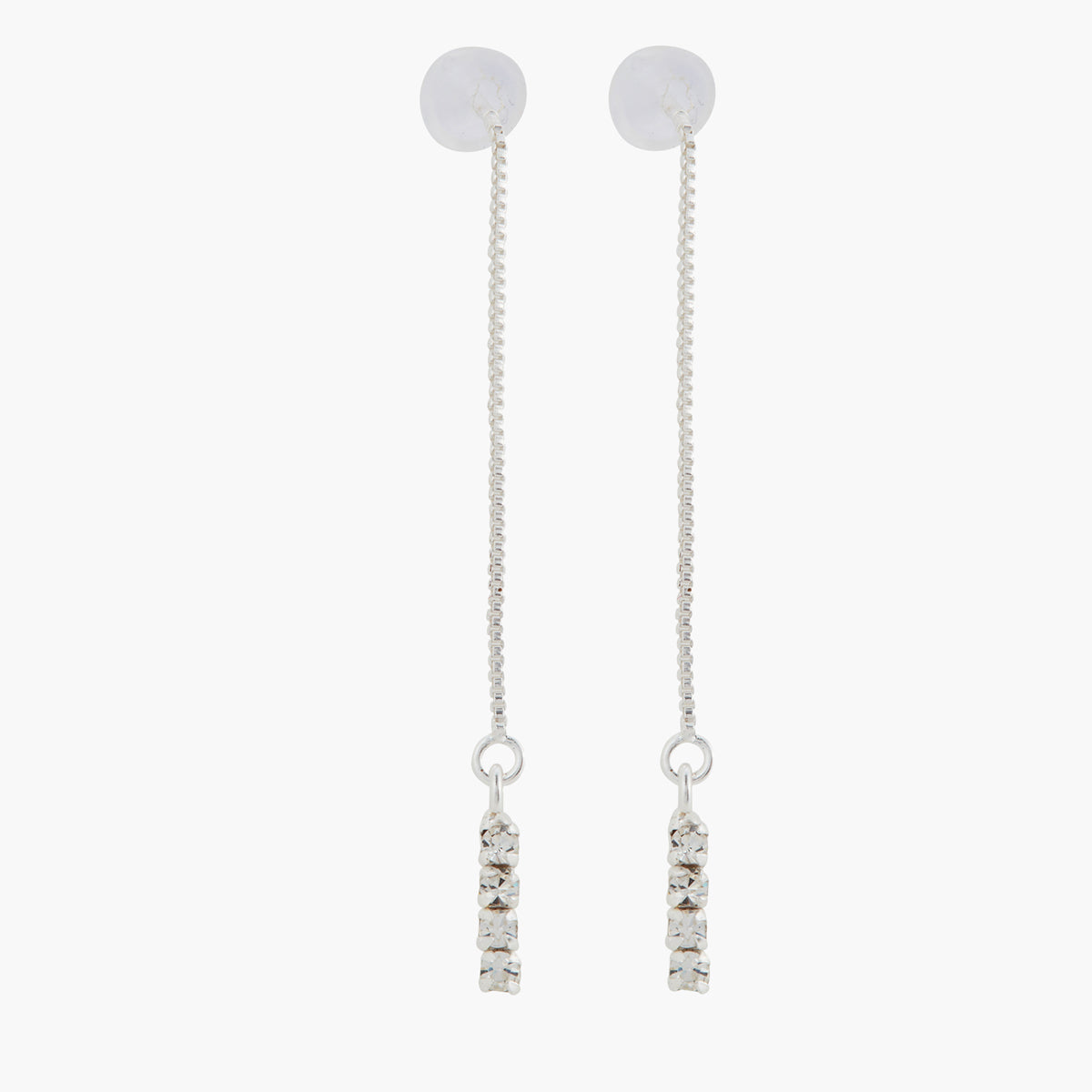 Boucles d'oreilles pendantes Argent Garanti