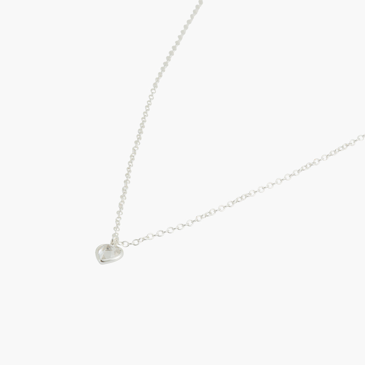 Collier coeur Argent Garanti