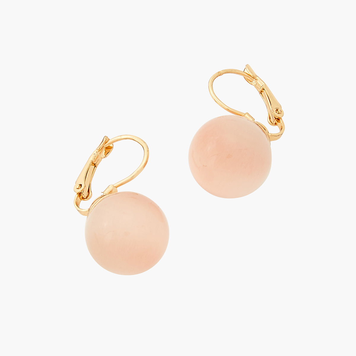 Boucles d'oreilles dormeuses - nude