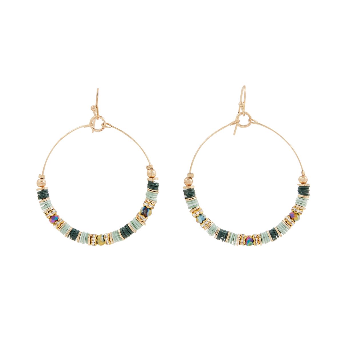 Boucles d'oreilles sequins Karma