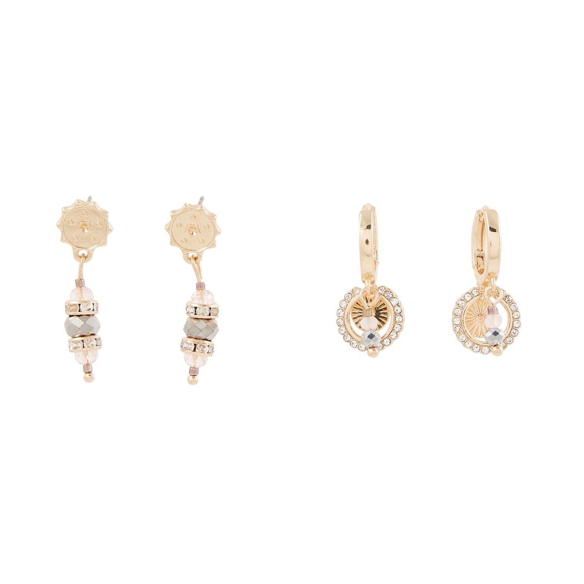 Set de boucles d'oreilles Karma