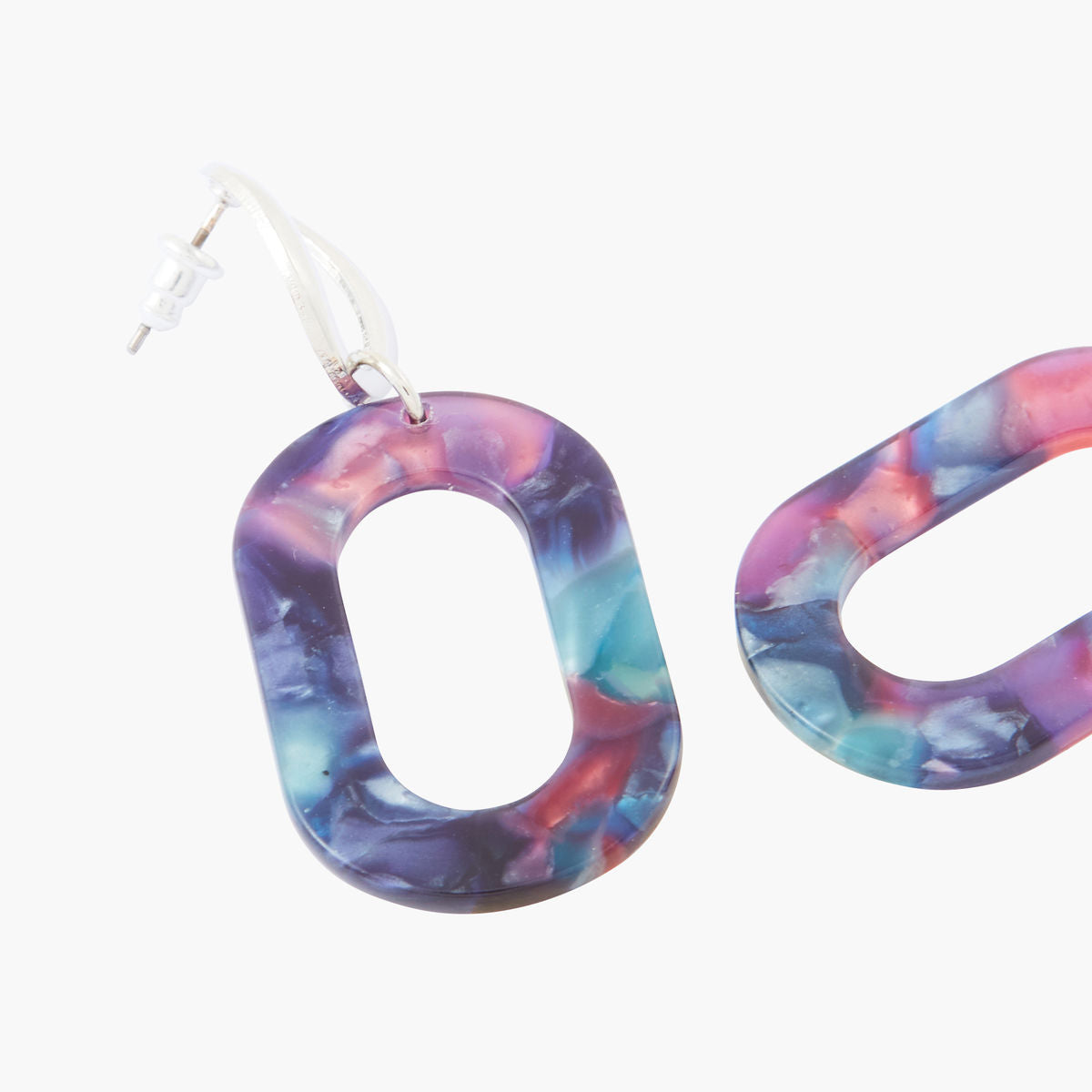 Boucles d'oreilles ovales Urban Pop