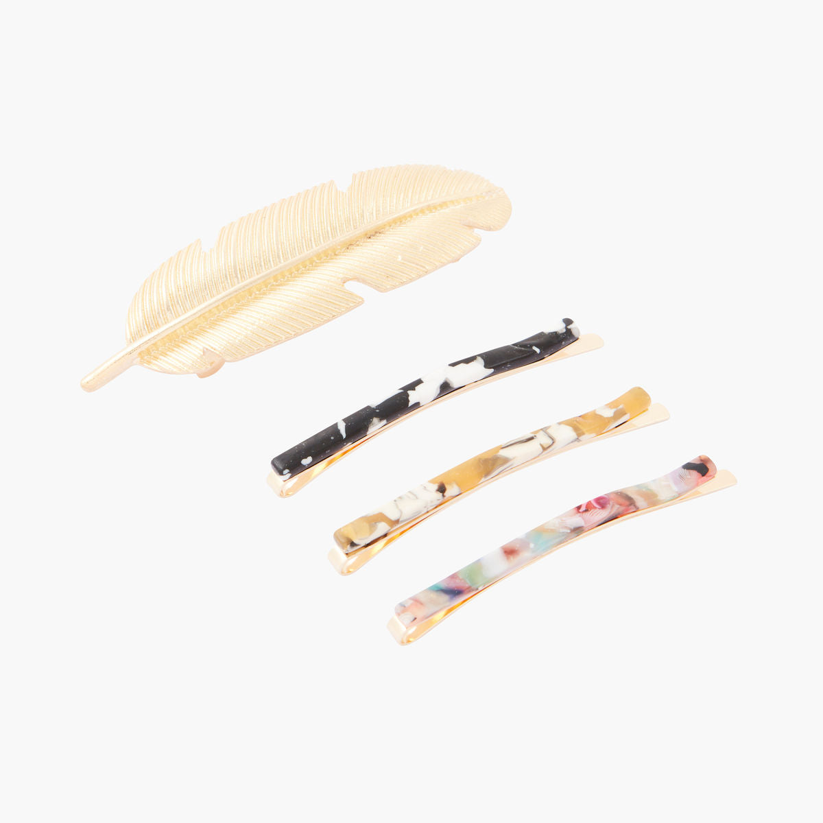 Set de 4 barrettes Hair