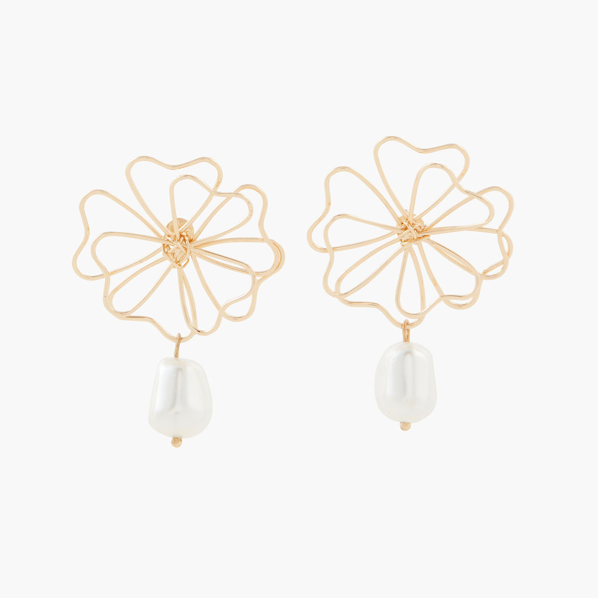 Boucles d'oreilles Capsule Fleur