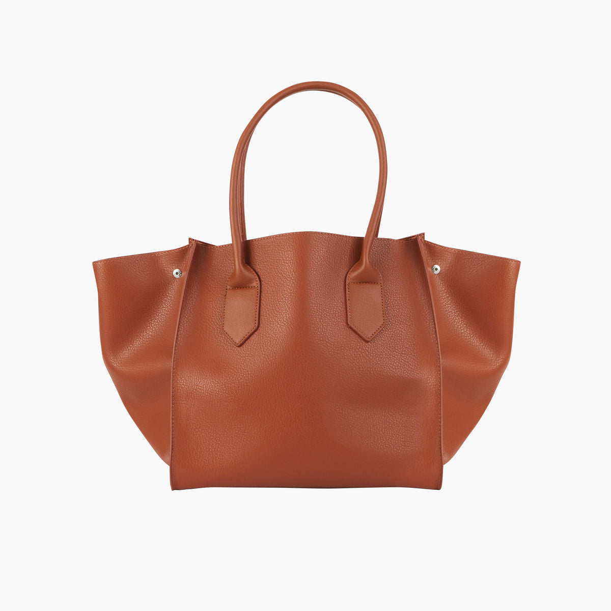 Sac cabas foulardiIntérieur métallise cognac