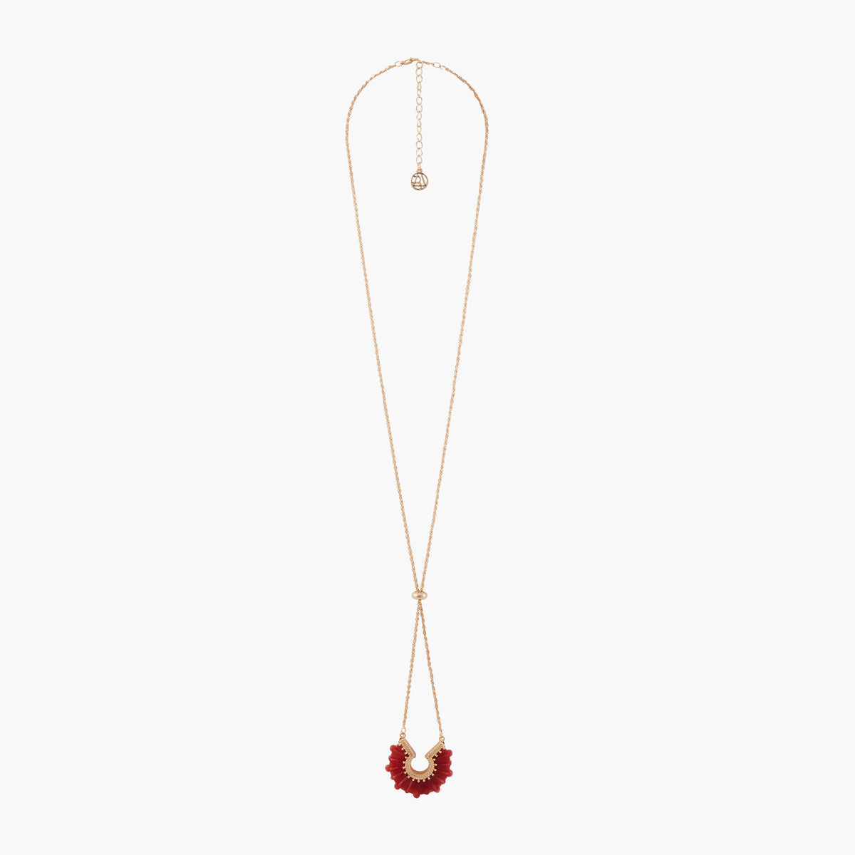 Long collier en Y avec pendentif