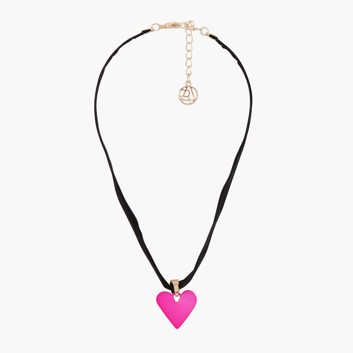 Chocker velour noir et cœur Self Love Club