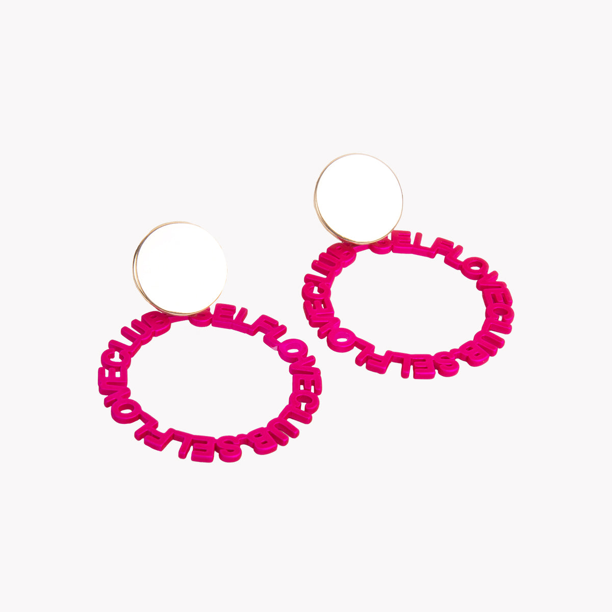 Boucles d'oreilles Self Love Club