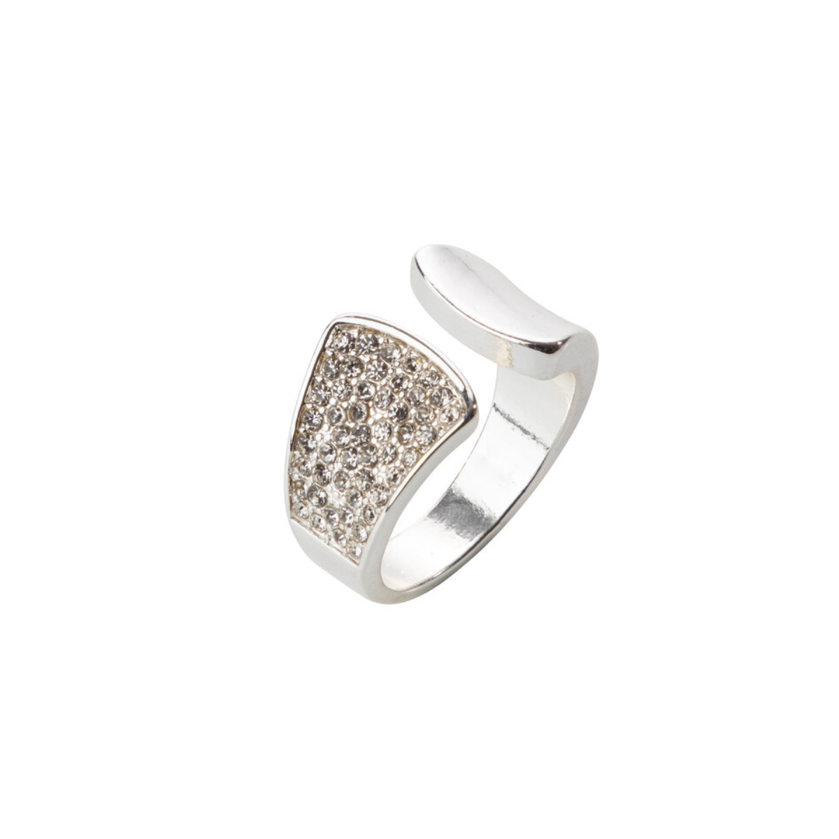 Bague ouverte avec strass Velvet Luxury