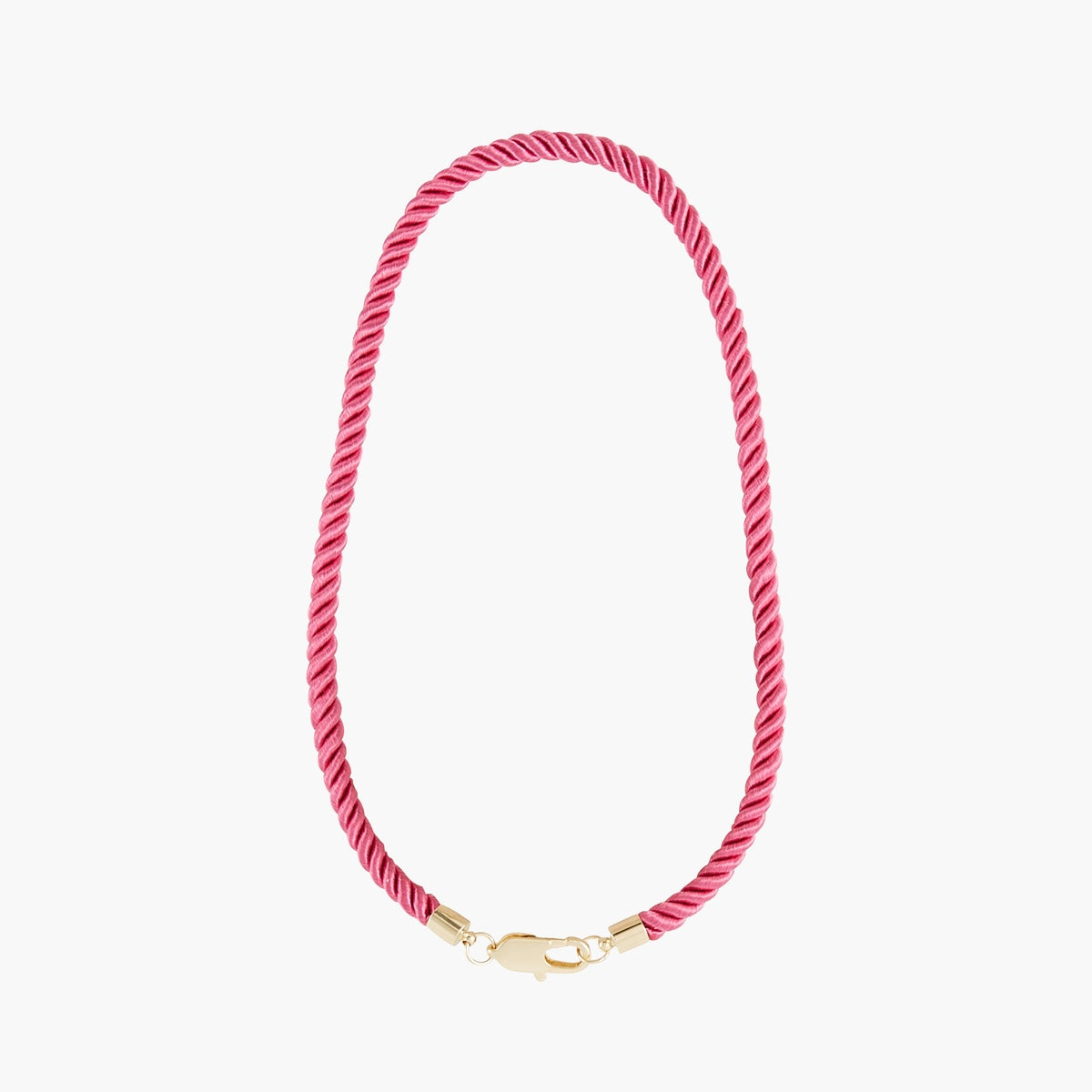 Collier cordon Chains & Charms - rose