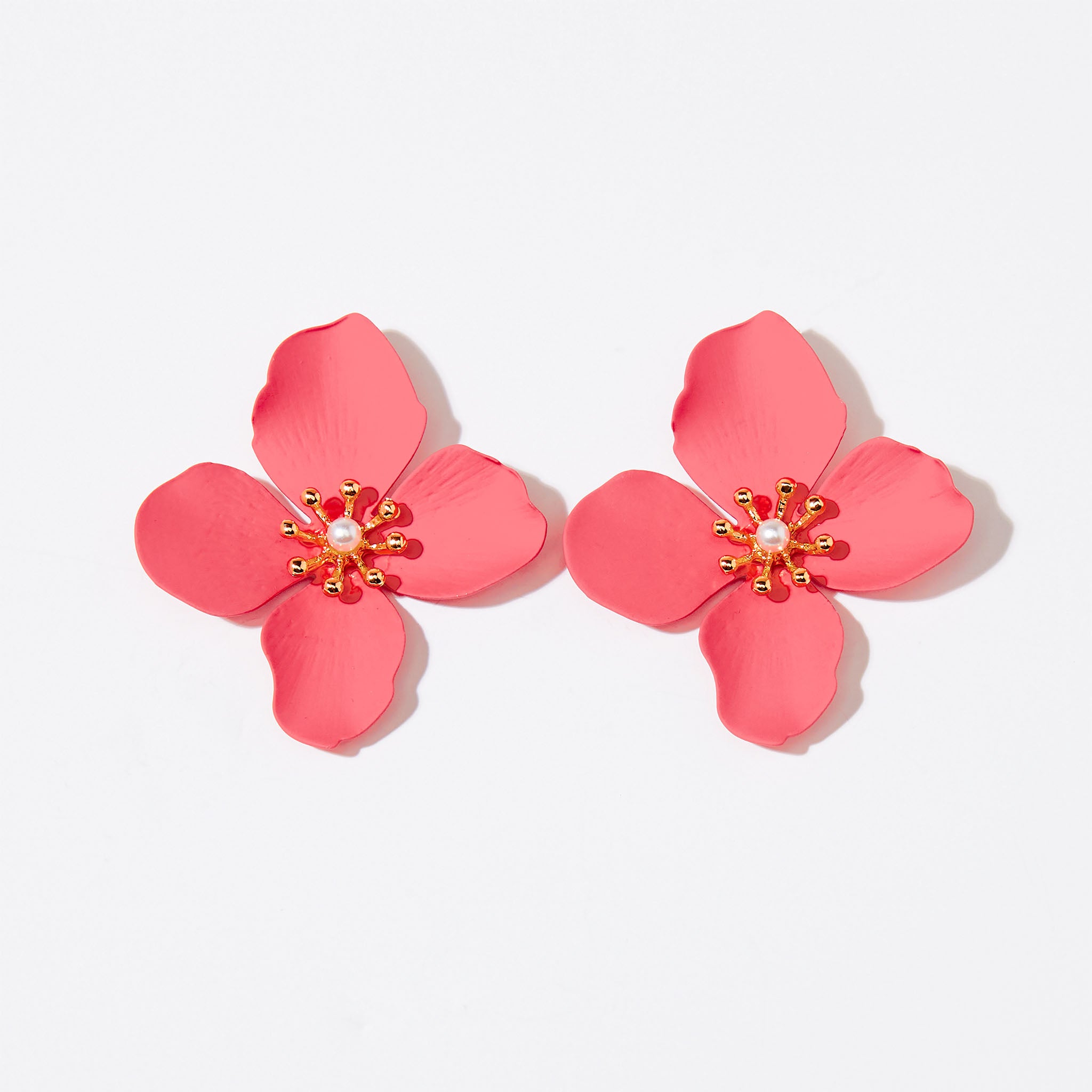 Boucles d'oreilles fleurs