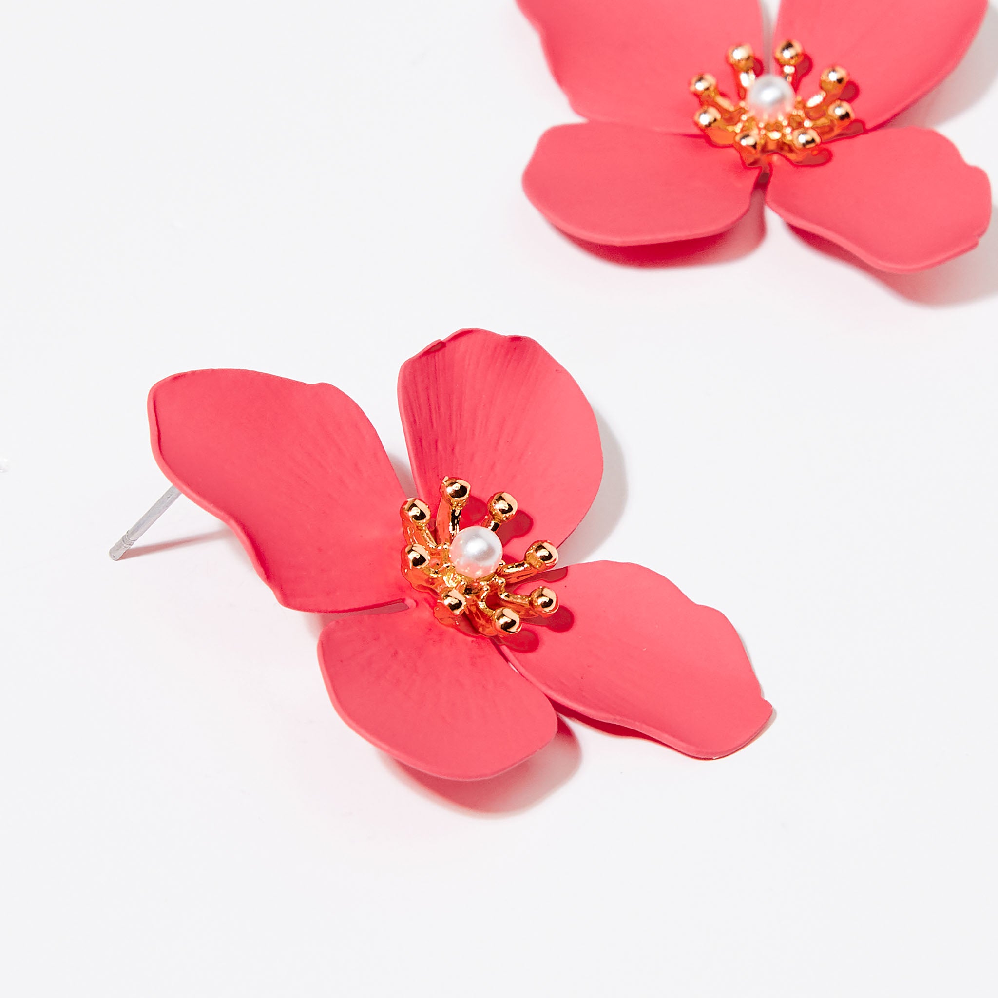 Boucles d'oreilles fleurs