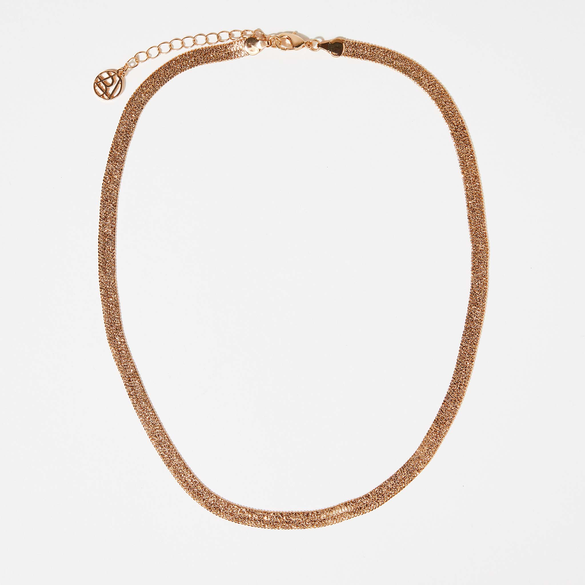 Collier chaine - doré