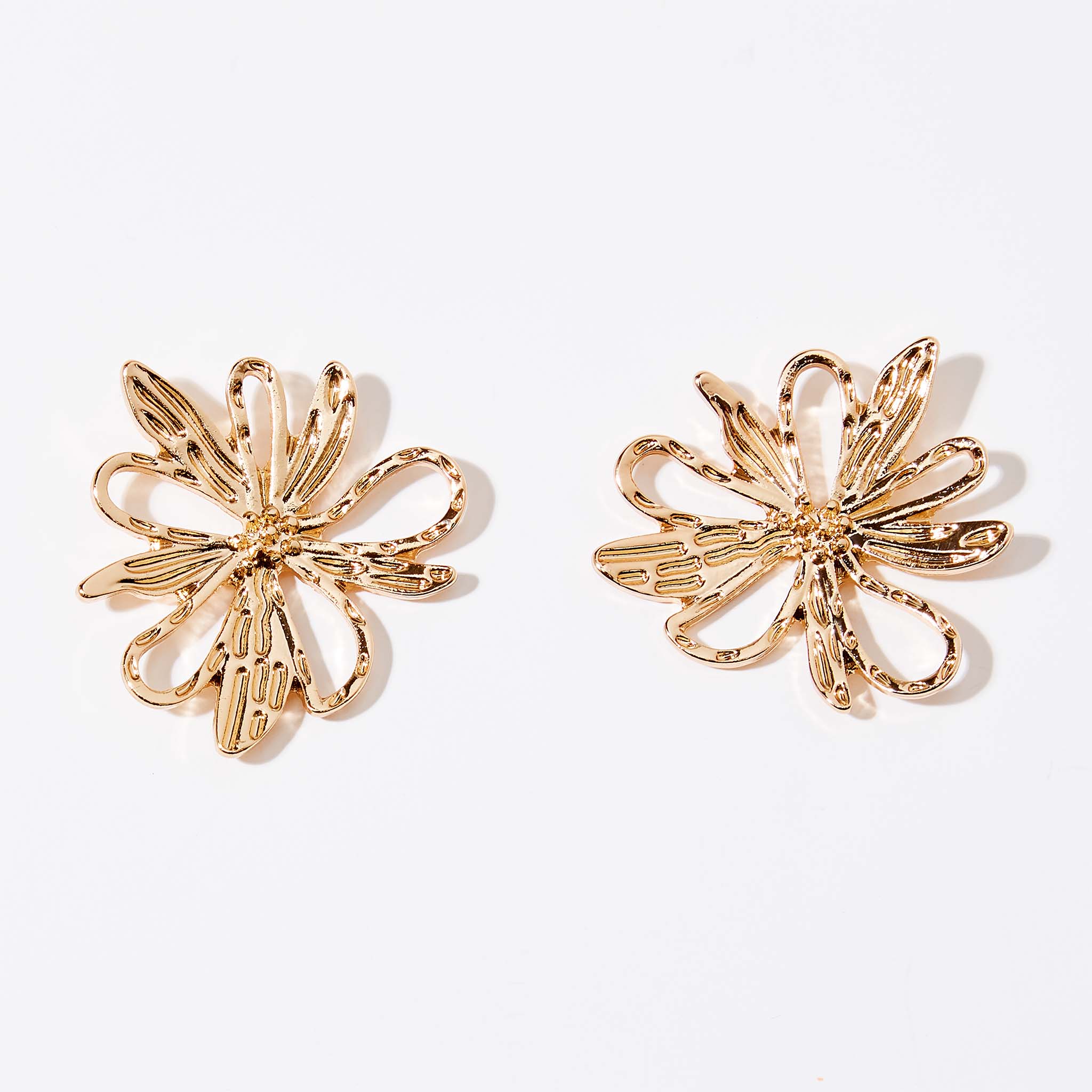 Boucles d'oreilles fleurs